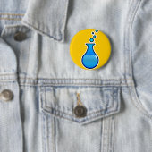 Wetenschap Ronde Button 5,7 Cm (In situ)