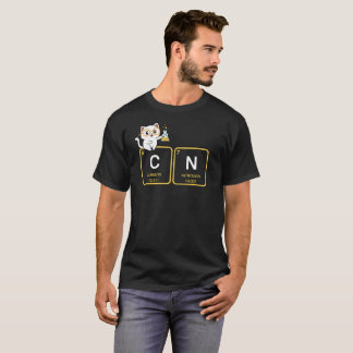 Wetenschap Scheikunde Nerd Humor Periodiek Systeem T-shirt