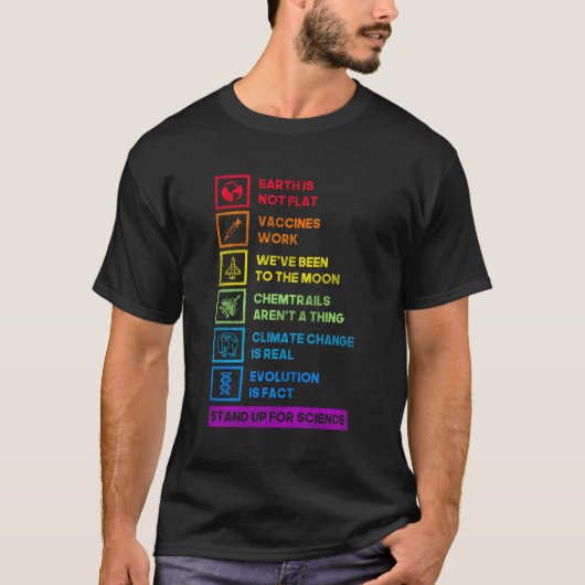 Wetenschap T-shirt (Voorkant)