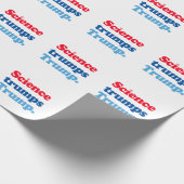 Wetenschap troeft Trump af Cadeaupapier (Hoek)