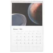 Wetenschap van de kosmos in een kruik kalender (Feb 2026)