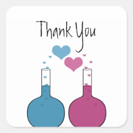 Wetenschap van de Liefde Dank jullie Stickers