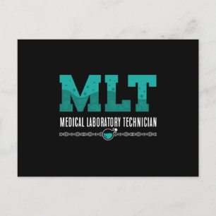 Wetenschap van Lab Tech MLT Medical Laboratory Briefkaart