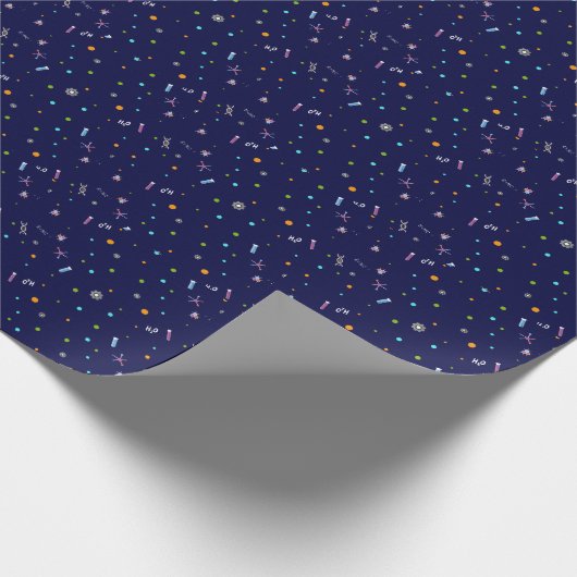 Wetenschap Verjaardag Cadeaupapier (Hoek)