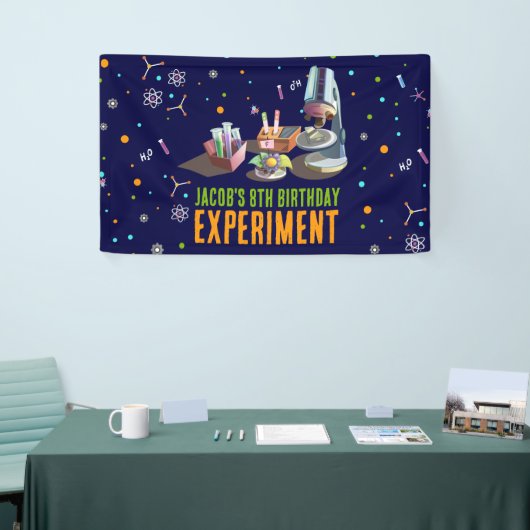 Wetenschap Verjaardag Spandoek (Beurs)
