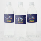 Wetenschap Verjaardag Waterfles Etiket (Flessen)