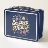 Wetenschap Vibes Groovy Eerste dag van Back To Sch (Voorkant)