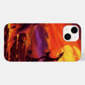  wetenschap - vulkaanplant met rode lava Case-Mate iPhone case (Achterkant (horizontaal))