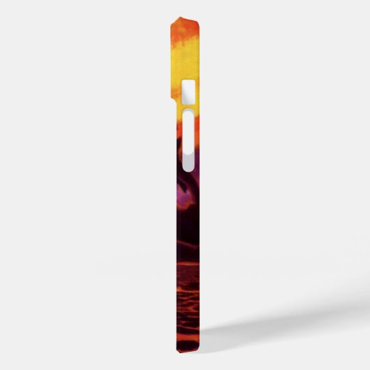  wetenschap - vulkaanplant met rode lava Case-Mate iPhone case (Achterkant / Links)