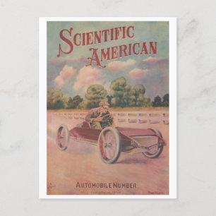 Wetenschappelijk Amerikaans Poster Briefkaart