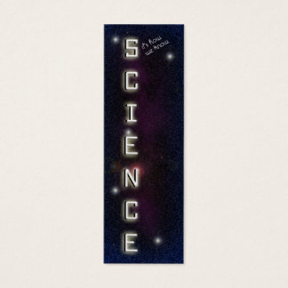 Wetenschappelijk Bladwijzer Mini Visitekaartjes