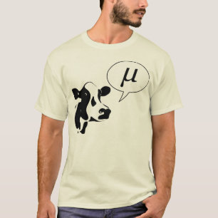 Wetenschappelijke Cow Goes Mu T-shirt