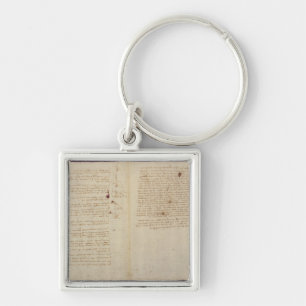 Wetenschappelijke diagrammen sleutelhanger
