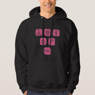 Wetenschappelijke Elementen Items Hoodie