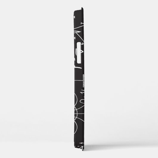 Wetenschappelijke formules: Chalkboard Calculation Case-Mate iPhone Case (Achterkant / Rechts)