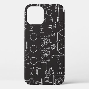Wetenschappelijke formules: Chalkboard Calculation iPhone 12 Hoesje