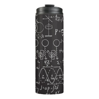 Wetenschappelijke formules: Chalkboard Calculation Thermosbeker