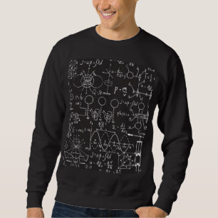 Wetenschappelijke formules: Chalkboard Calculation Trui