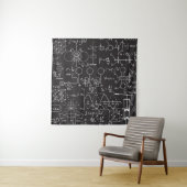 Wetenschappelijke formules: Chalkboard Calculation Wandkleed (In situ)