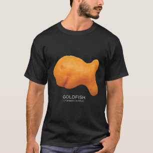 Wetenschappelijke goudvis met kap t-shirt