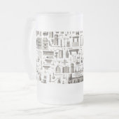 Wetenschappelijke hulpmiddelen matglas bierpul (Voorkant links)