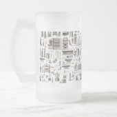 Wetenschappelijke hulpmiddelen matglas bierpul (Links)