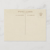 wetenschappelijke illustraties Zwart wit patroon Briefkaart (Achterkant)