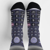 Wetenschappelijke rekenmachine sokken (Top)