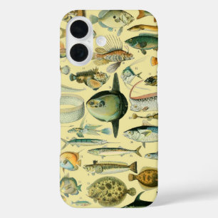  wetenschappelijke Vissende kunst iPhone 16 Hoesje