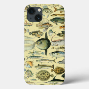 wetenschappelijke Vissende kunst iPhone 13 Hoesje