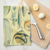  wetenschappelijke Vissende kunst Theedoek (Quarter Fold)