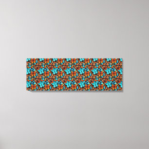 Wetenschappelijke Vlinder Specimens Canvas Kunst