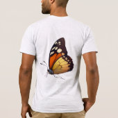 Wetenschappelijke vlinderspecimens T-shirt (Achterkant)