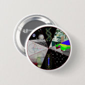 Wetenschappen Ronde Button 5,7 Cm (Voorkant /achterkant)