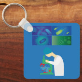 Wetenschapper Sleutelhanger (Voorkant)