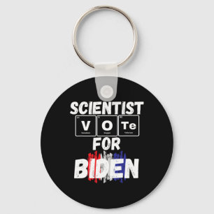 Wetenschapper stemt op Biden Sleutelhanger