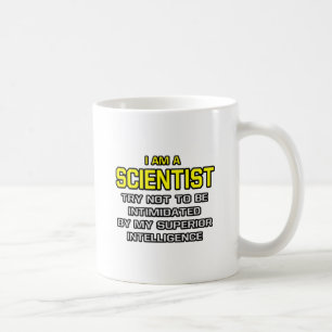 Wetenschapper...Superieure intelligentie Koffiemok