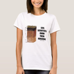 Wetenschappers kennen hun horizon t-shirt