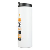 Wetenschappers van laboratoriumtechnici thermosbeker (Geroteerd rechts)