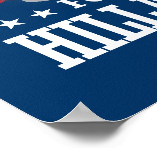 WETENSCHAPPERS VOOR HILLARY POSTER (Hoek)