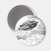  wetenschapscampagne in de wolken magneet (Voorkant / Achterkant)