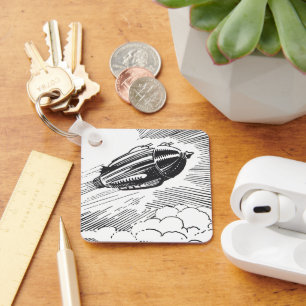  wetenschapscampagne in de wolken sleutelhanger