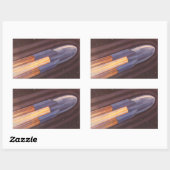  wetenschapscampagnes rechthoekige sticker (Vel)