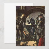 wetenschapscentra op een ruimteruil (Voorkant / Achterkant)