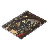  wetenschapscentra op een ruimteruil notitieboek (Linkerzijde)