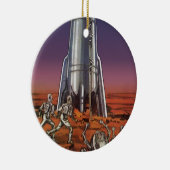 wetenschapscentrum, Astronauts Beetle Aliens Keramisch Ornament (Rechts)