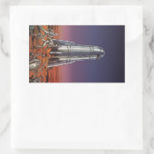  wetenschapscentrum, Astronauts Beetle Aliens Rechthoekige Sticker (Tas)