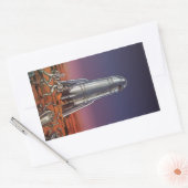  wetenschapscentrum, Astronauts Beetle Aliens Rechthoekige Sticker (Envelop)