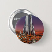  wetenschapscentrum, Astronauts Beetle Aliens Ronde Button 5,7 Cm (Voorkant /achterkant)