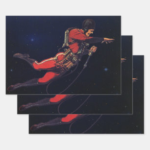  wetenschapscentrum in de buitenruimte inpakpapier vel